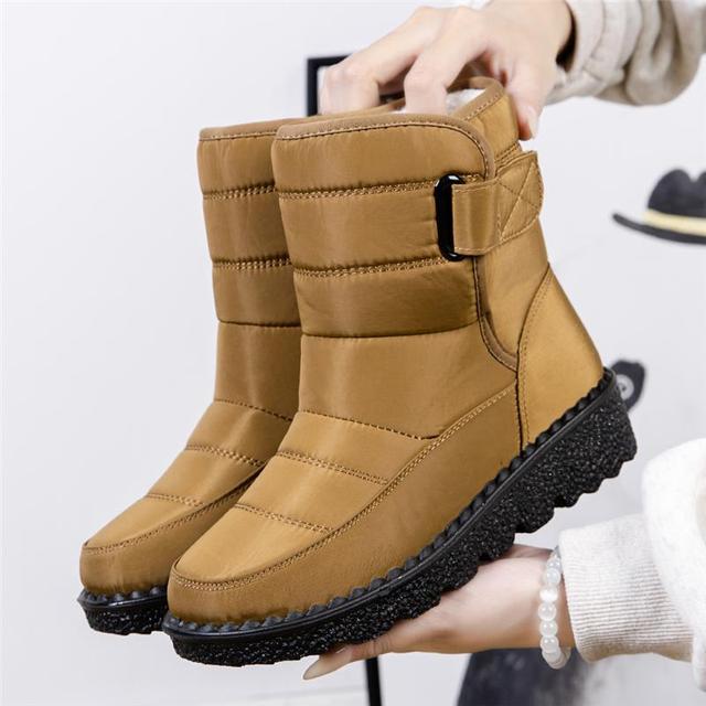 Bottes chaudes imperméables d’hiver antidérapantes pour femme | Idéal pour l’hiver