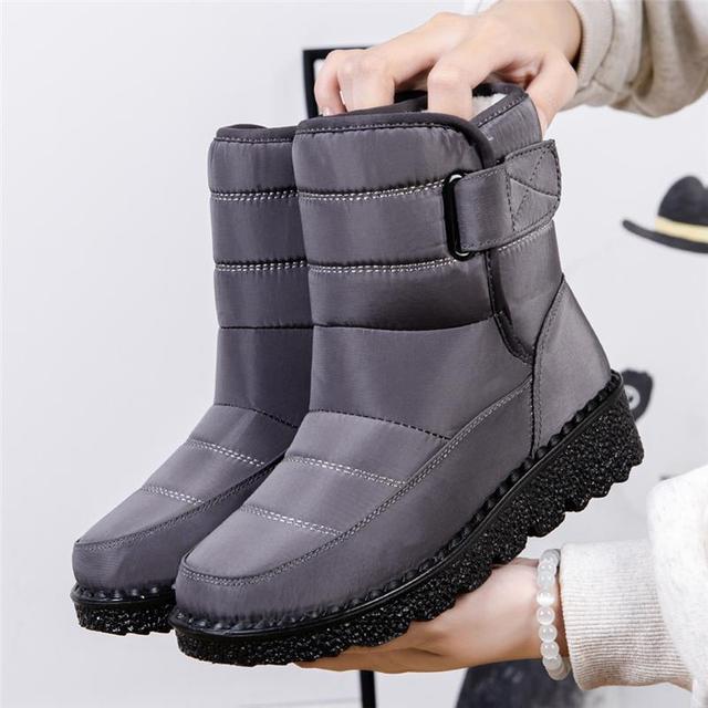 Bottes chaudes imperméables d’hiver antidérapantes pour femme | Idéal pour l’hiver