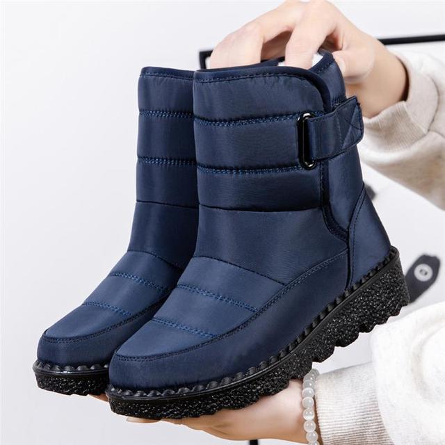 Bottes chaudes imperméables d’hiver antidérapantes pour femme | Idéal pour l’hiver