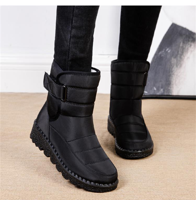 Bottes chaudes imperméables d’hiver antidérapantes pour femme | Idéal pour l’hiver